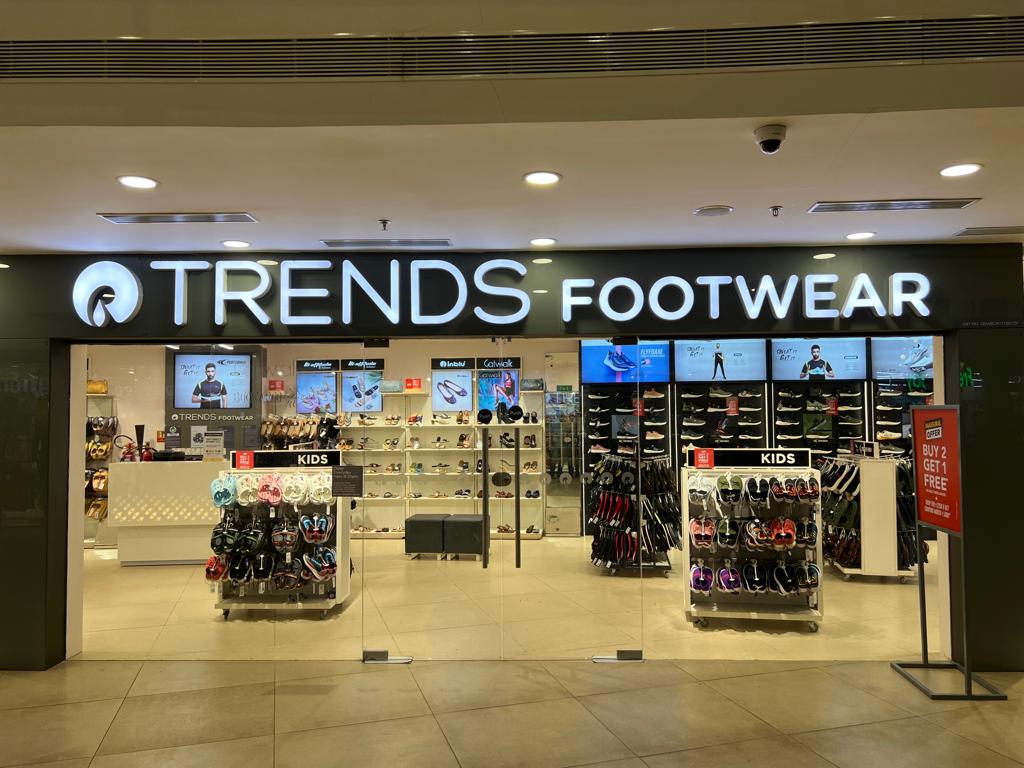 Trends footwear outlet near me